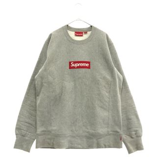 SUPREME シュプリーム 15AW Box Logo Crewneck BOXロゴ スウェット グレー サイズM 正規品 店/25333