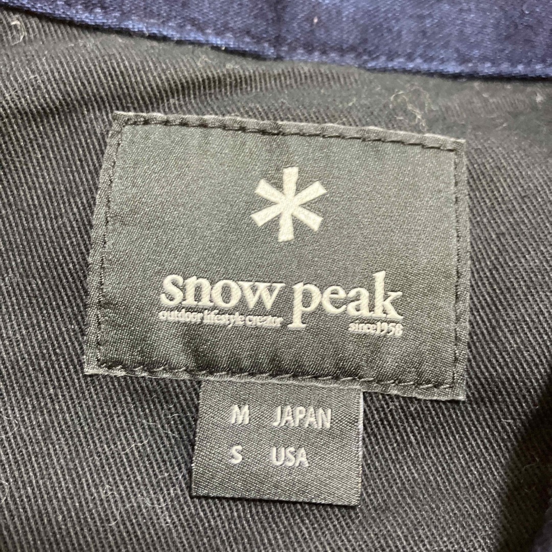 スノーピーク　snow peak Moleskin Denim Jacket 4