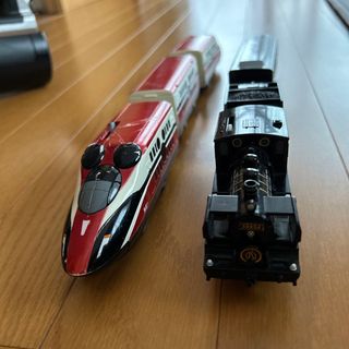 タカラトミー(Takara Tomy)のプラレール ミッキーマジカルエクスプレス SL人吉 2つセット(電車のおもちゃ/車)