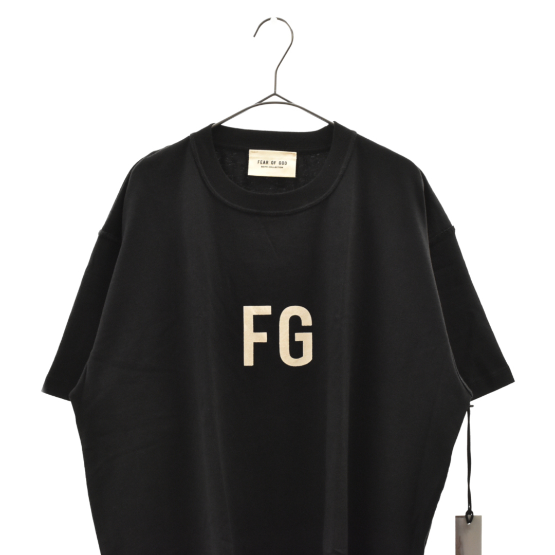 69センチ身幅FEAR OF GOD フィアオブゴッド 6TH COLLECTION 3MFG TEE C000-1013CTJ シックス インサイドアウト 半袖 Tシャツ ブラック