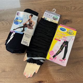 メディキュット(MediQttO)のDr.Scholl トレンカ レースアップトレンカ アームカバー 日除け(その他)