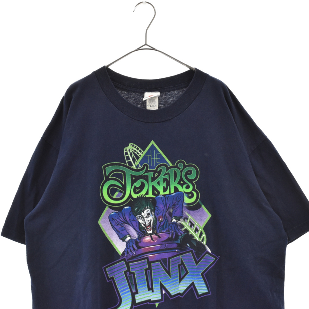 VINTAGE ヴィンテージ 90s VINTAGE DCコミックス JORKER Movie Tee ジョーカー ムービープリント半袖Tシャツ ネイビー 半袖Tシャツ