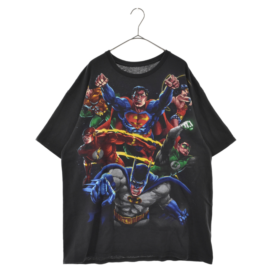 VINTAGE ヴィンテージ 00s VINTAGE DCコミックス マーベル キャラクタープリント半袖Tシャツ ブラック 半袖Tシャツ