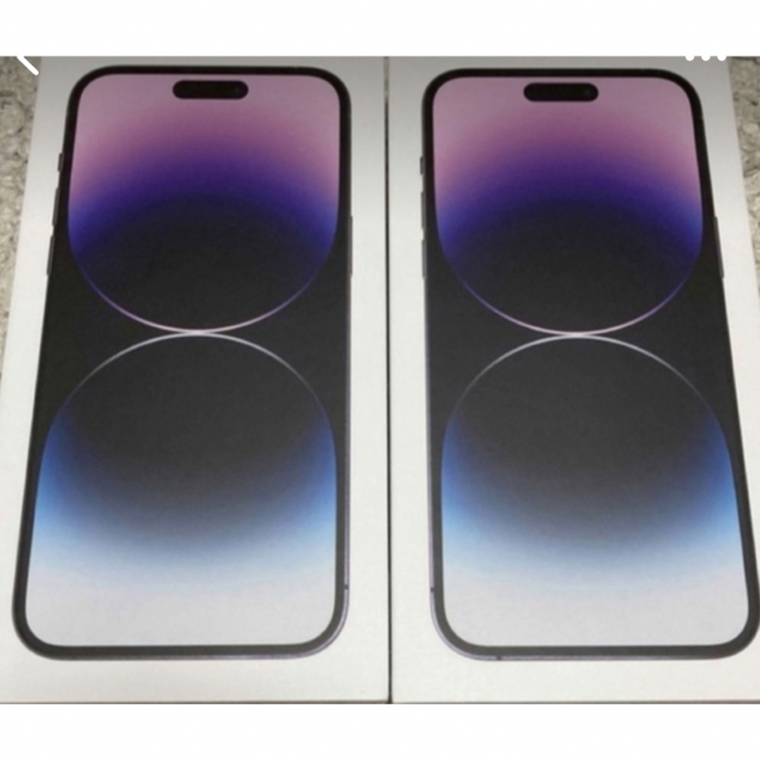 Apple - 【新品未開封】iPhone 14 Pro Max 256GB 紫 2台セットの通販 ...