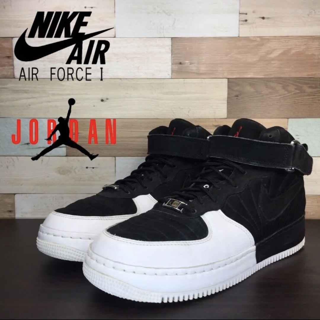 NIKE AIR JORDAN12 × AIR FORCE 1 27cm