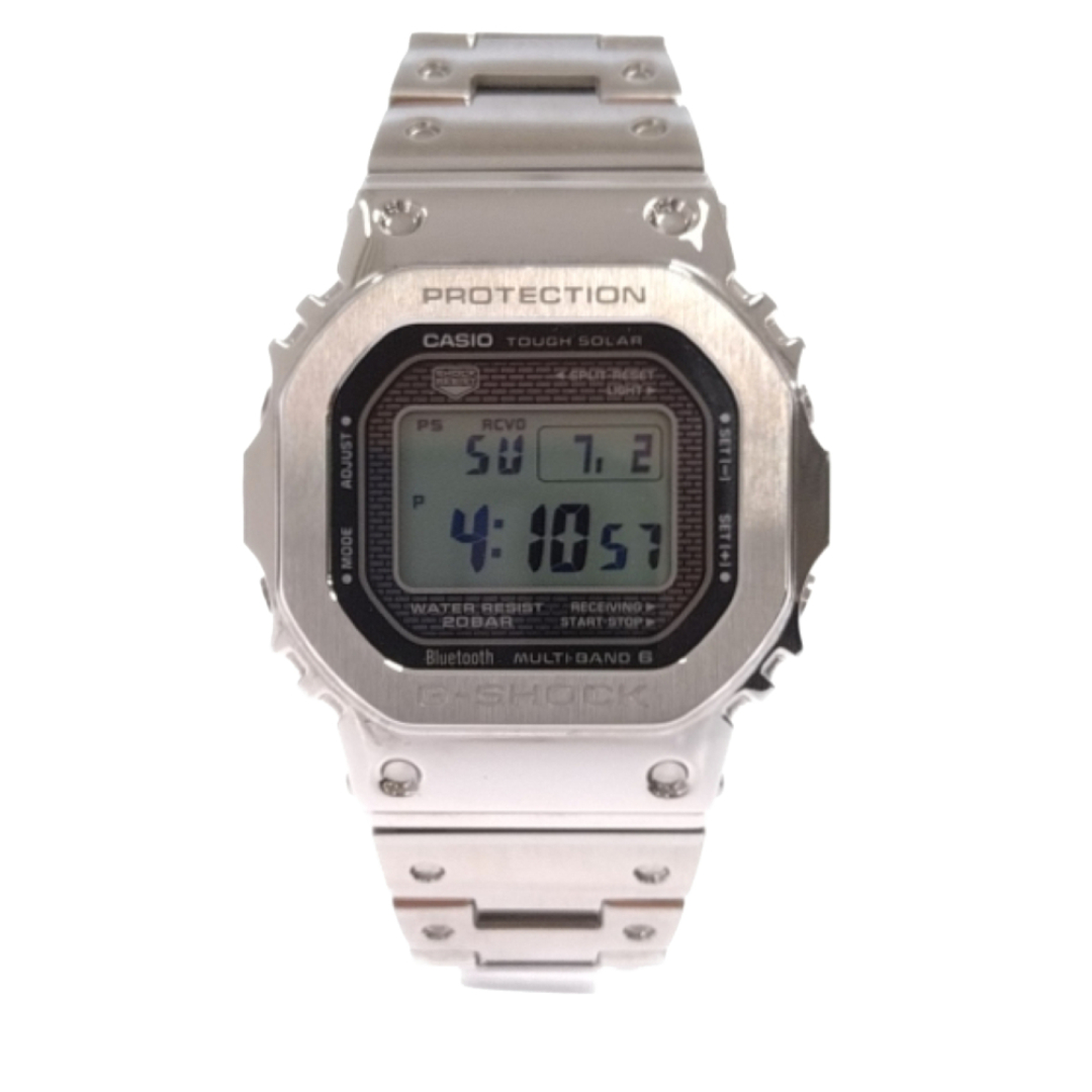 G-SHOCK ジーショック フルメタル ソーラー電波 腕時計 シルバー GMW-B5000