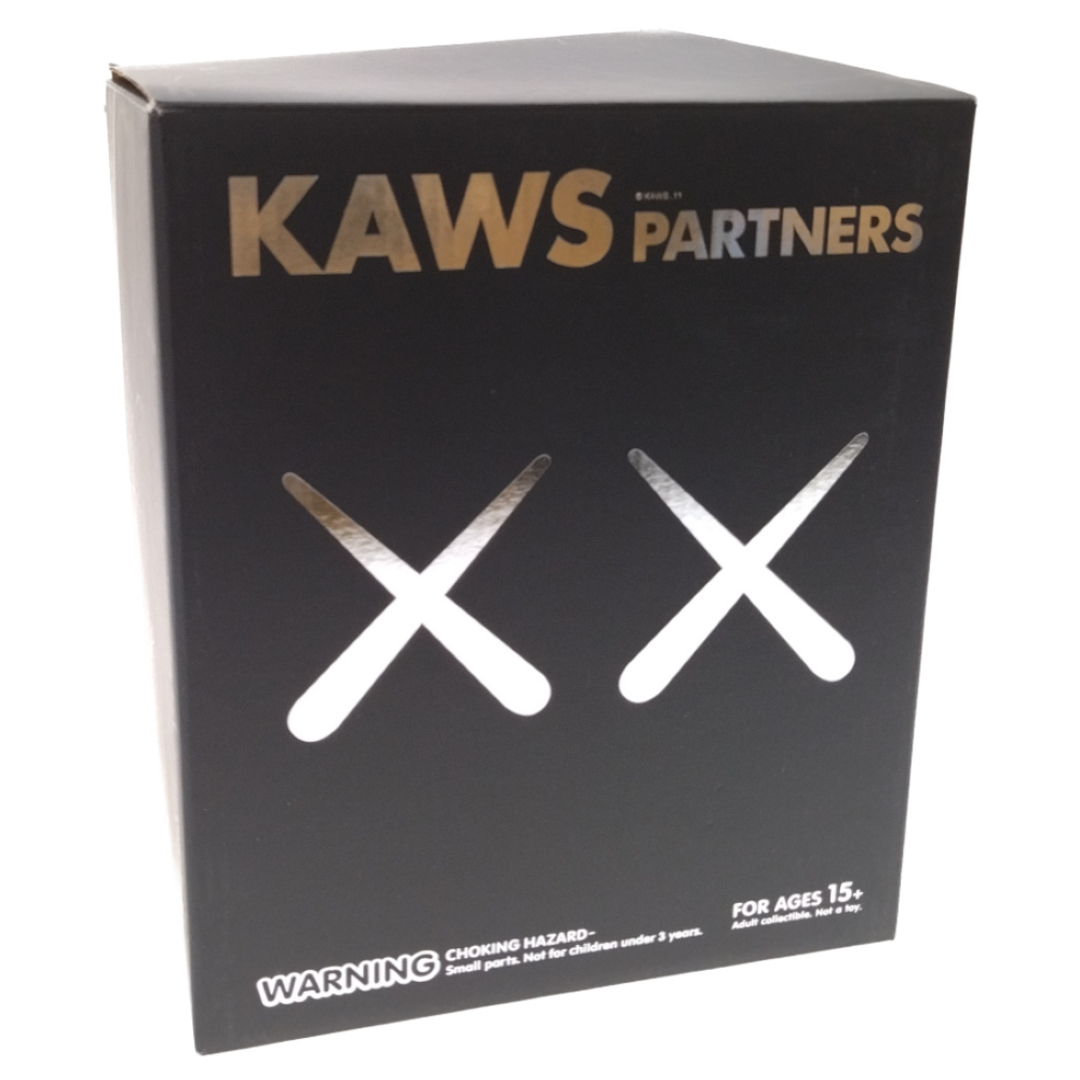 Original Fake オリジナルフェイク KAWS PARTNERS Vinyl Figure フィギュア ブラック 7