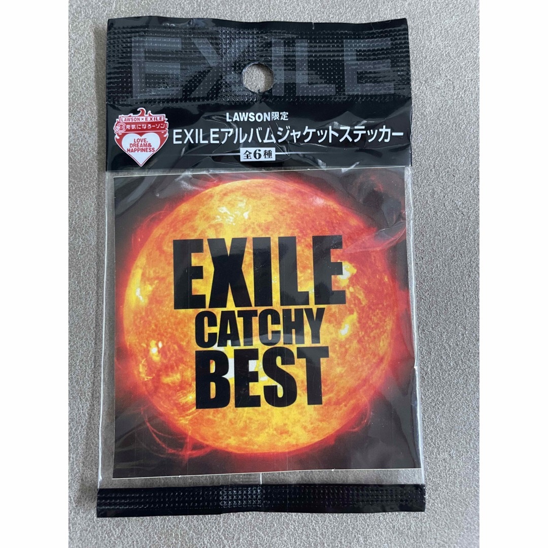 EXILE(エグザイル)の☆非売品☆EXILE アルバムジャケットステッカー　レア エンタメ/ホビーのエンタメ その他(その他)の商品写真