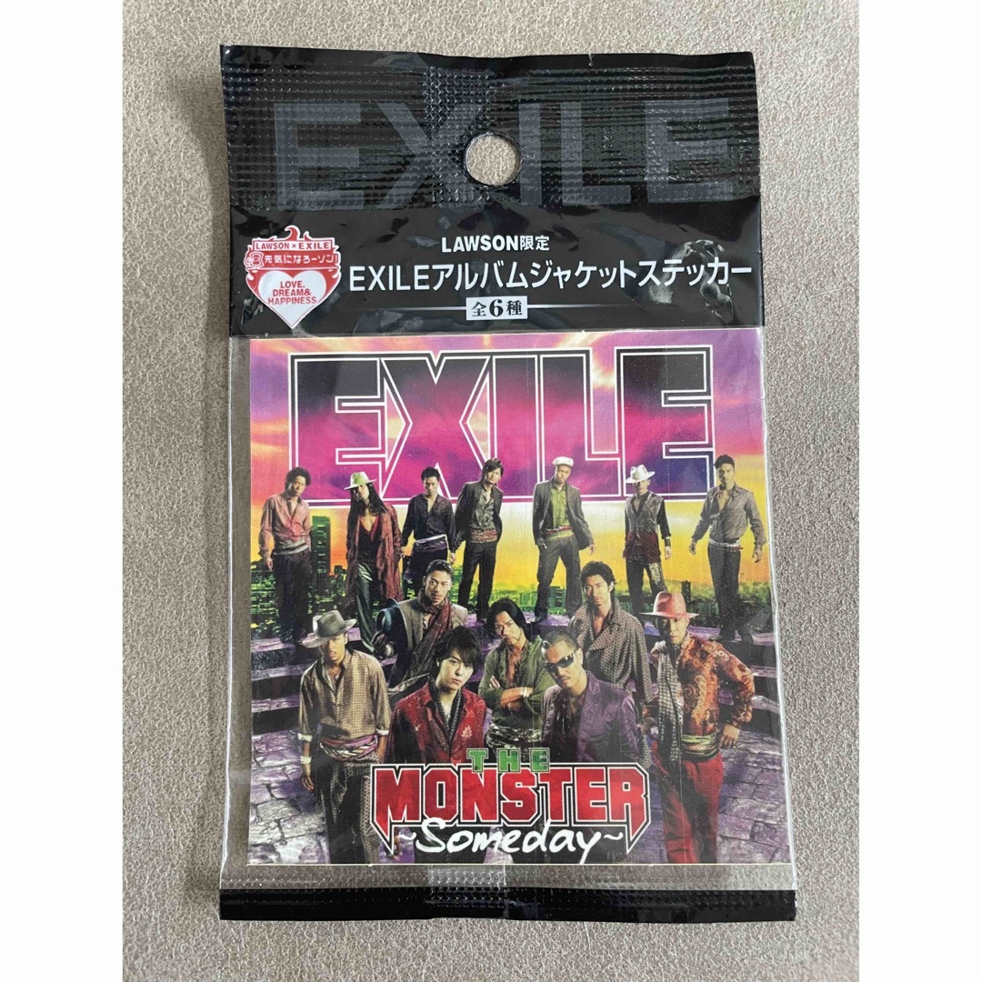 EXILE(エグザイル)の☆非売品☆EXILE アルバムジャケットステッカー　レア エンタメ/ホビーのエンタメ その他(その他)の商品写真