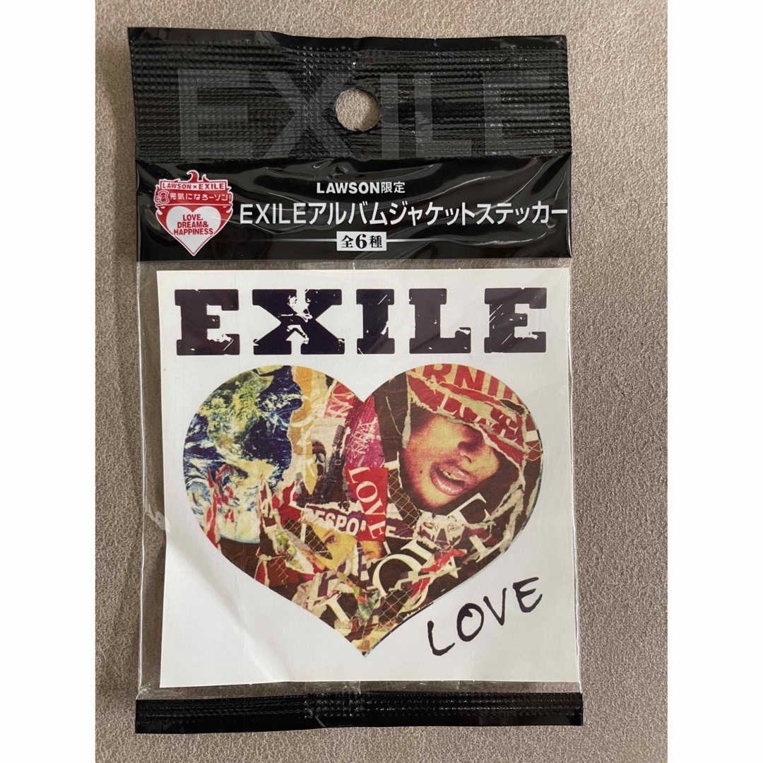 EXILE(エグザイル)の☆非売品☆EXILE アルバムジャケットステッカー　レア エンタメ/ホビーのエンタメ その他(その他)の商品写真