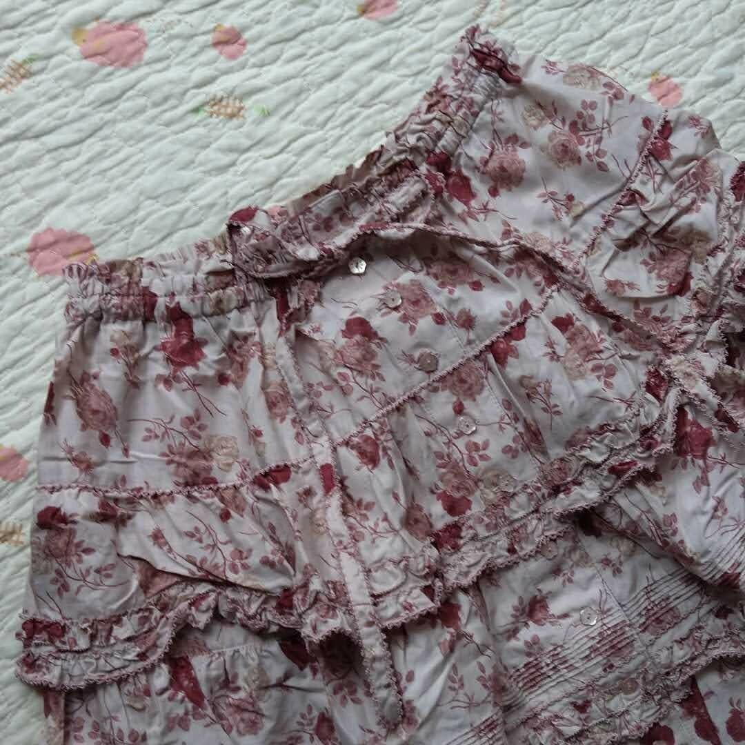 PINK HOUSE - 新品 ピンクハウス アンティークローズ柄ブラウス