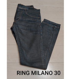 RING MILANO　ブラックコーティングデニム(デニム/ジーンズ)