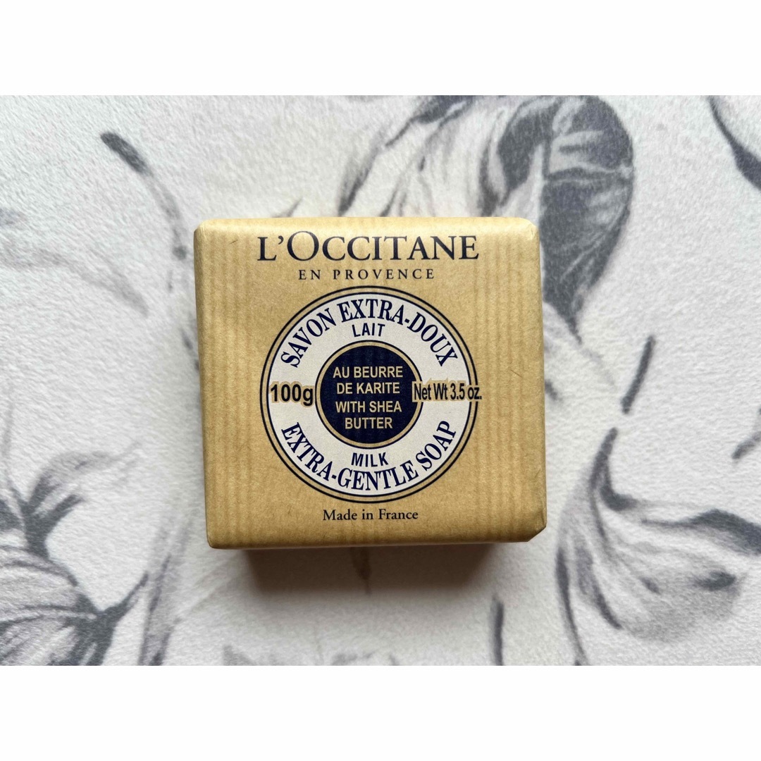 L'OCCITANE(ロクシタン)のロクシタン シアソープ ミルク 石鹸 コスメ/美容のボディケア(ボディソープ/石鹸)の商品写真