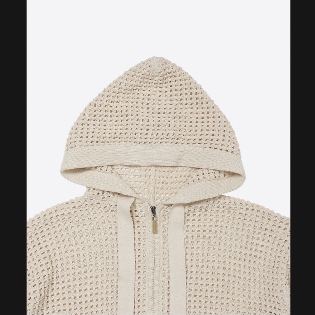NKNIT mesh knit zip foodie 1