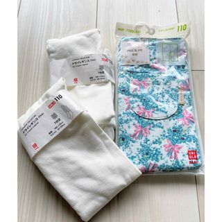 ユニクロ(UNIQLO)の◆新品◆3点セット◆ユニクロ◆ドライレギンス2枚◆ポール&ジョーコラボ1枚(パンツ/スパッツ)