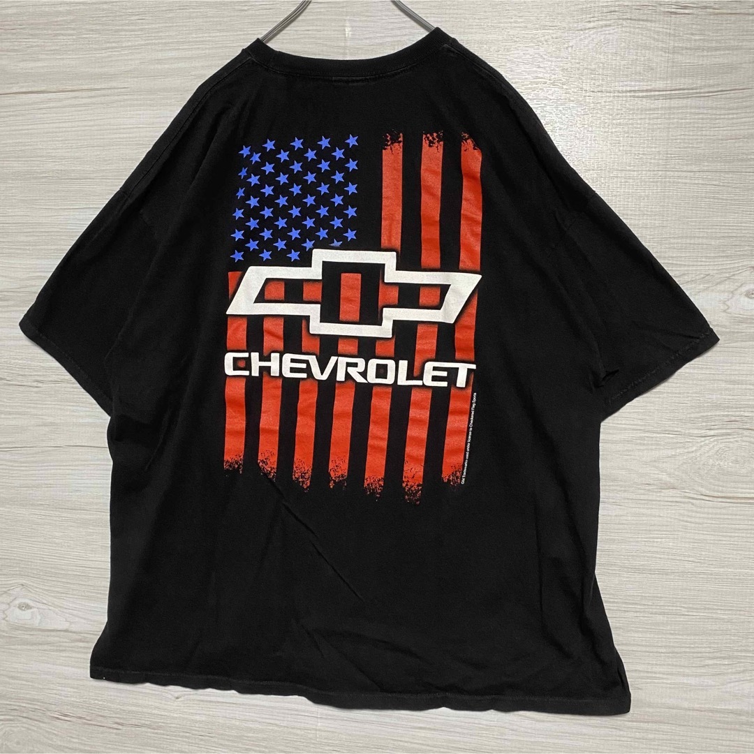 Chevrolet(シボレー)の【入手困難】CHEVROLET シボレー　Tシャツ　バックプリント　海外輸入 メンズのトップス(Tシャツ/カットソー(半袖/袖なし))の商品写真