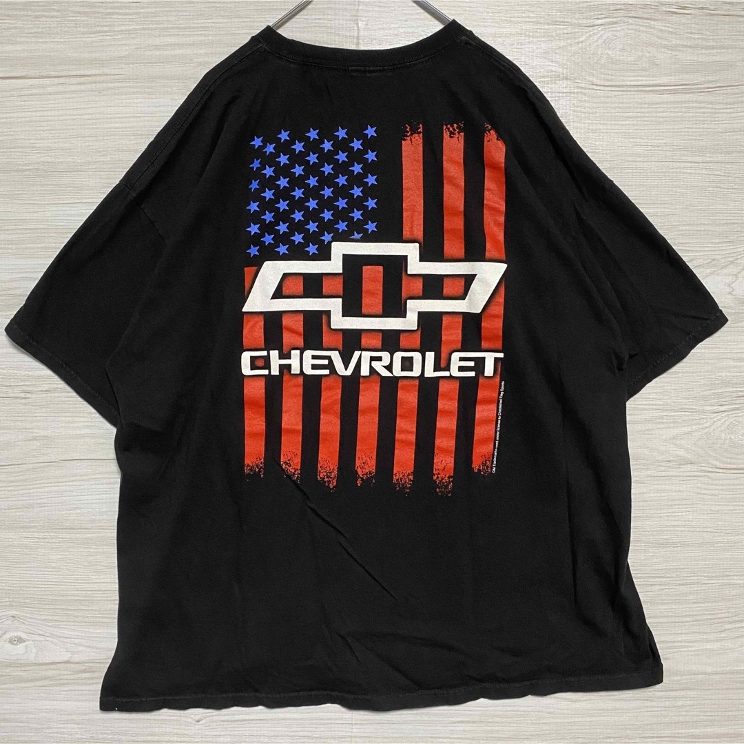 Chevrolet(シボレー)の【入手困難】CHEVROLET シボレー　Tシャツ　バックプリント　海外輸入 メンズのトップス(Tシャツ/カットソー(半袖/袖なし))の商品写真