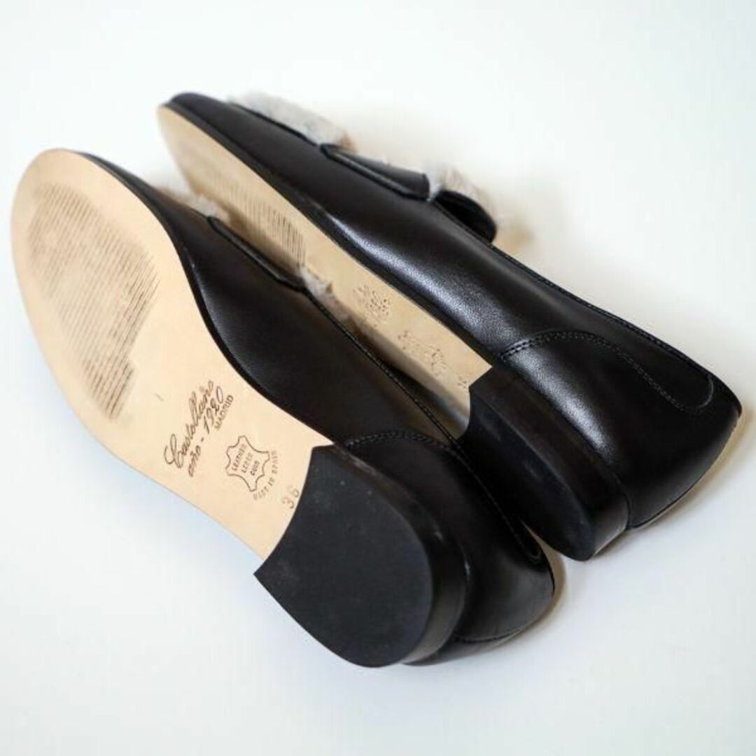 カステラーノ CASTELLANO ローファー 黒 ブラック 36 レディースの靴/シューズ(ローファー/革靴)の商品写真