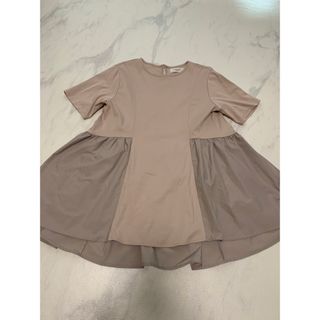 オペークドットクリップ(OPAQUE.CLIP)のchikarin様専用♡シルケットコットン フハク切替カットソー(カットソー(半袖/袖なし))