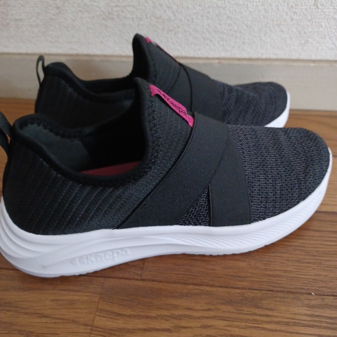 Kaepa(ケイパ)のケイパ スリッポン ブラック レディースの靴/シューズ(スリッポン/モカシン)の商品写真