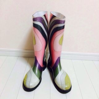 エミリオプッチ(EMILIO PUCCI)のらら様専用♡プッチ 長靴(レインブーツ/長靴)