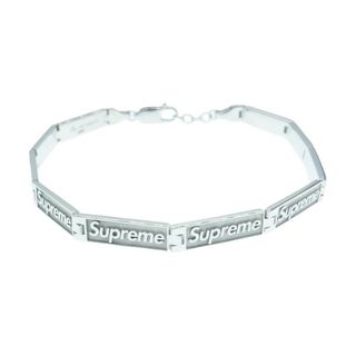 シュプリーム(Supreme)のSupreme シュプリーム ブレスレット 23SS × Jacob & Co Logo Link Bracelet Silver ジェイコブ ロゴ リング ブレスレット シルバー【新古品】【未使用】【中古】(ブレスレット)