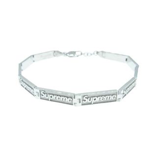 シュプリーム(Supreme)のSupreme シュプリーム ブレスレット 23SS × Jacob & Co Logo Link Bracelet Silver ジェイコブ ロゴ リング ブレスレット シルバー【新古品】【未使用】【中古】(ブレスレット)