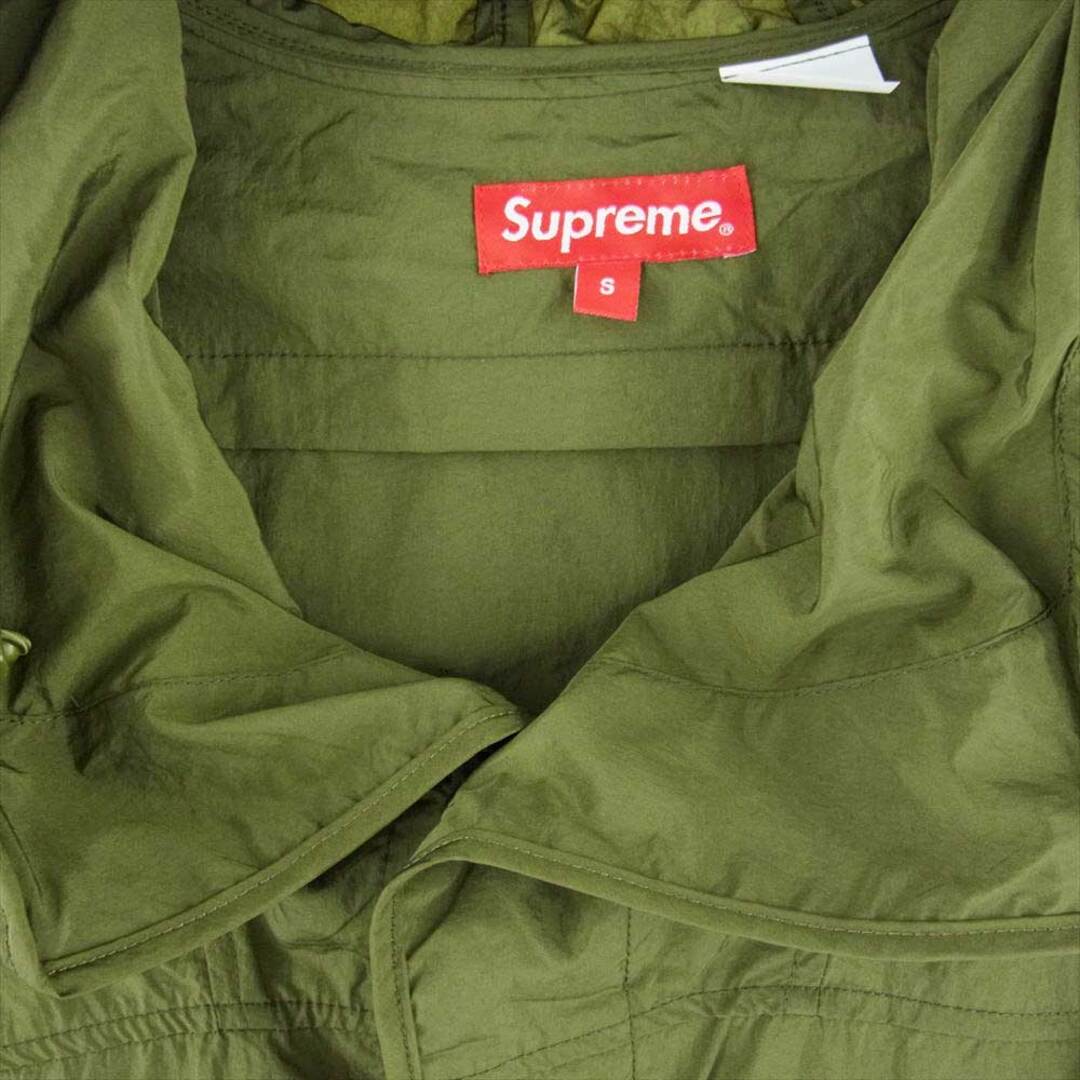 Supreme シュプリーム ジャケット 23SS Motion Logo Lightweight Parka Olive モーション ロゴ  ライトウェイト パーカー ナイロン ジャケット カーキ系 S【新古品】【未使用】【中古】