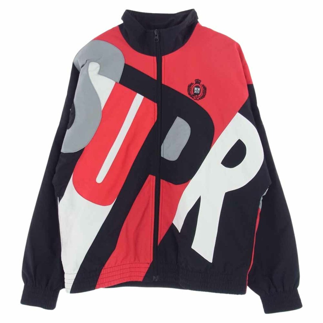 Supreme シュプリーム ジャケット 20SS Big Letter Track Jacket ビッグ レター ロゴ トラック ナイロン ジャケット ブラック系 レッド系 S