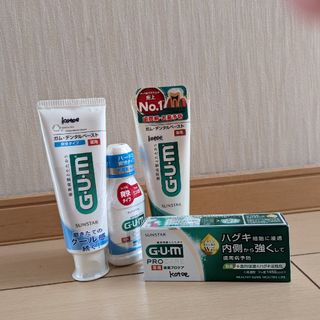 サンスター(SUNSTAR)の薬用GUMペースト4点セット(歯ブラシ/デンタルフロス)