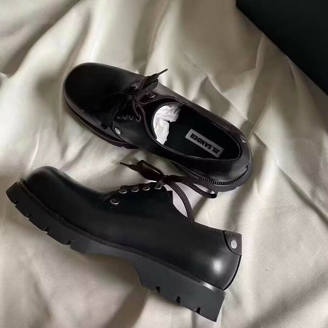 トリプロ / ターコイズ GT 深水光太 JIL SANDER Stud Derby Shoes