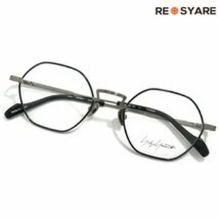 ヨウジヤマモト(Yohji Yamamoto)の美品 ヨウジ ヤマモト 19-0034 メガネ 眼鏡 アイウェア 45032(サングラス/メガネ)