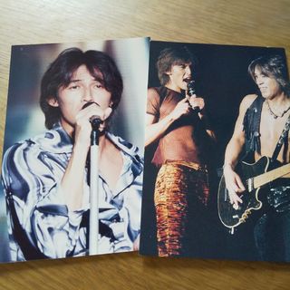 B'z  ブロマイド２枚(ミュージシャン)