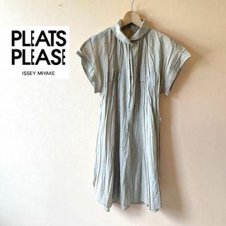割引プロモーション - 美品 プリーツプリーズ ワンピース 長袖