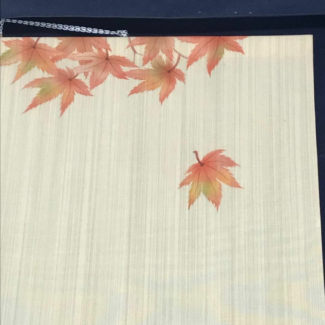 真作】野中晃司/秋景山水人物図/秋景山水図/秋山帰樵/掛軸☆宝船☆AB