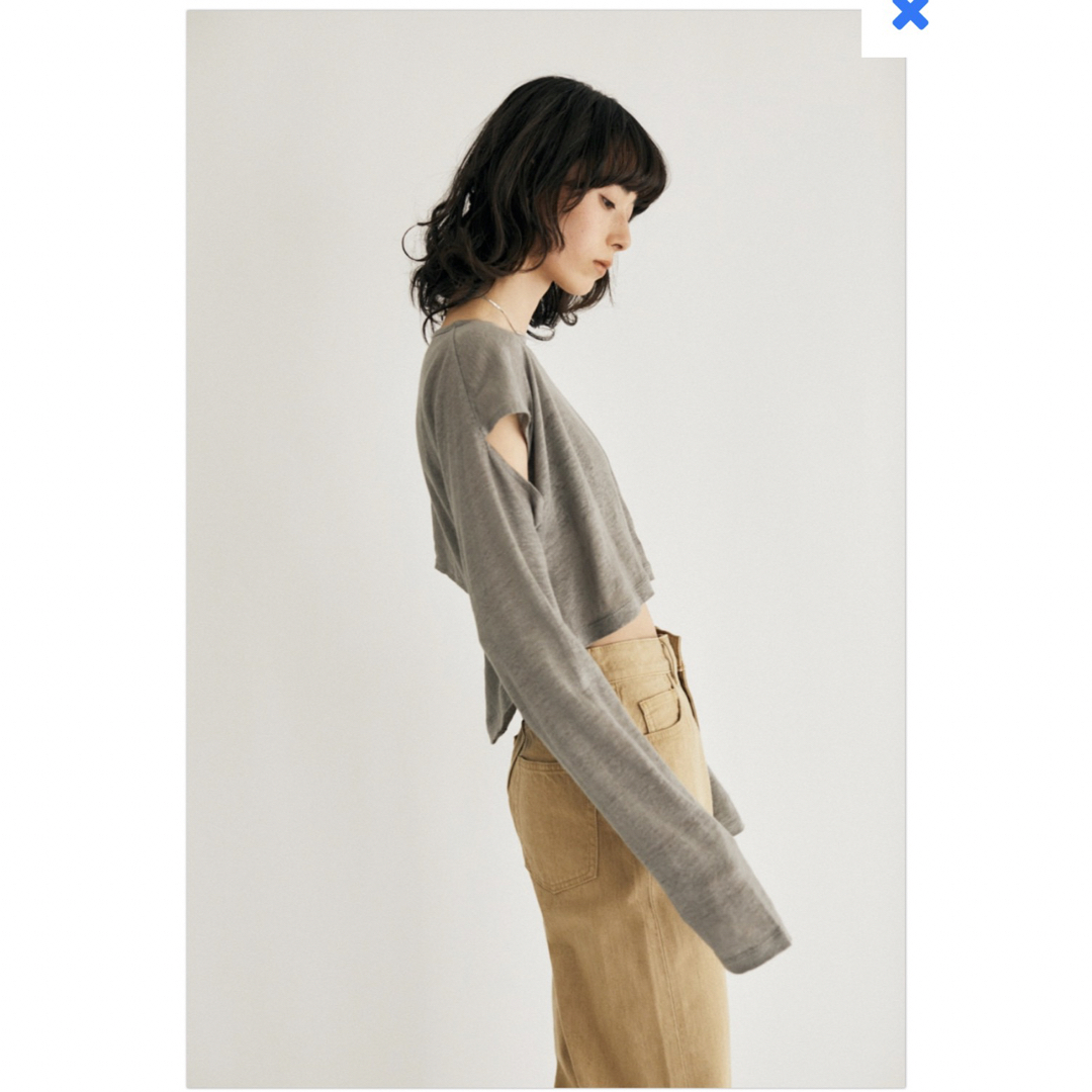 moussy(マウジー)の☆nino38様専用☆【M_】BACK SLEEVE CUT トップス レディースのトップス(カットソー(長袖/七分))の商品写真