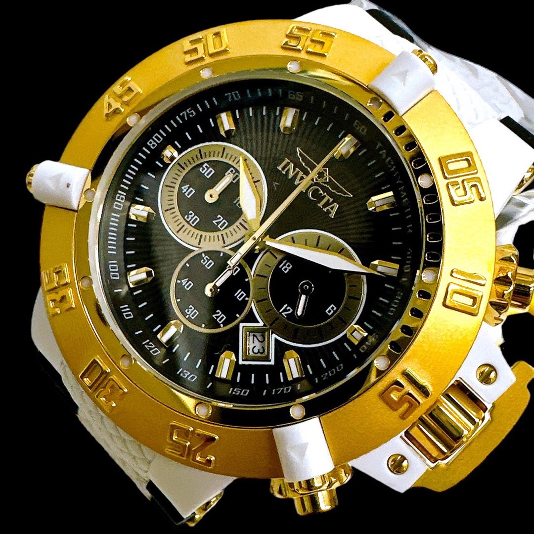 【新品】INVICTAサブアクア メンズ腕時計クロノグラフ　定価18.4万