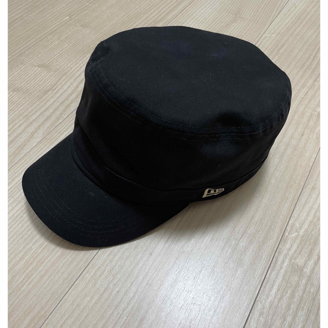 NEW ERA(ニューエラー)のニューエラ キャップ NEW ERA CAP ワークキャップ　ブラック メンズの帽子(キャップ)の商品写真