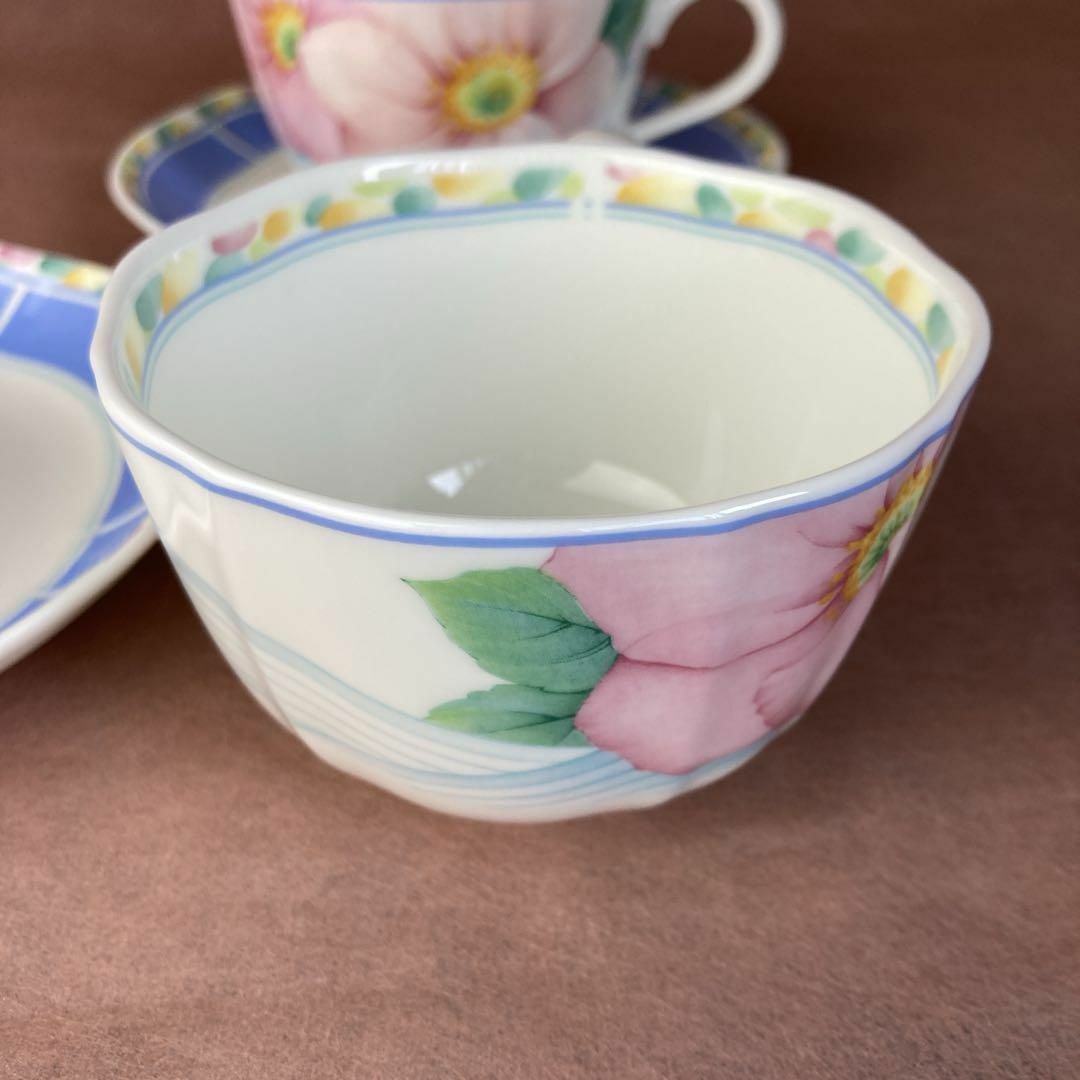 Noritake(ノリタケ)の【未使用】Noritake ノリタケ SERENDIP カップ＆ソーサー ペア インテリア/住まい/日用品のキッチン/食器(食器)の商品写真