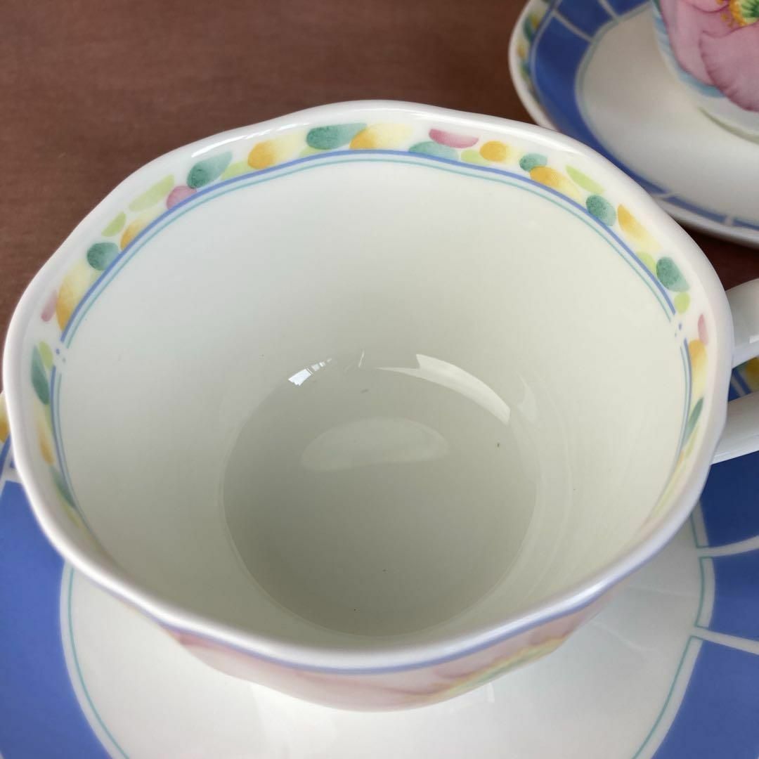 Noritake(ノリタケ)の【未使用】Noritake ノリタケ SERENDIP カップ＆ソーサー ペア インテリア/住まい/日用品のキッチン/食器(食器)の商品写真