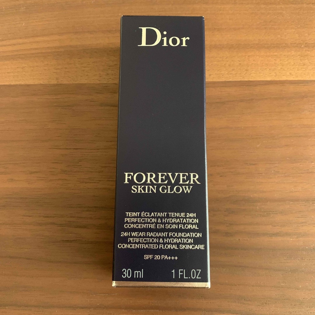 コスメ/美容dior フォーエヴァーフルイド グロウ リキッドファンデ 新品 1N