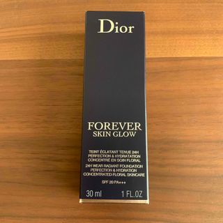 ディオール(Dior)のdior フォーエヴァーフルイド グロウ リキッドファンデ 新品 1N(ファンデーション)