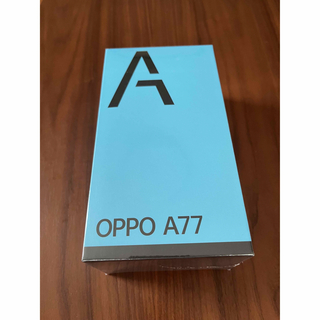 オッポ(OPPO)の【今だけ値下げ】OPPO A77 ブラック(スマートフォン本体)