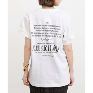 アパルトモンドゥーズィエムクラス(L'Appartement DEUXIEME CLASSE)のL'Appartement Americana/アメリカーナ T-SH(Tシャツ(半袖/袖なし))