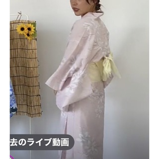 しまむら - terawear emu 浴衣 ユリ ピンク 低身長の通販 by IORI