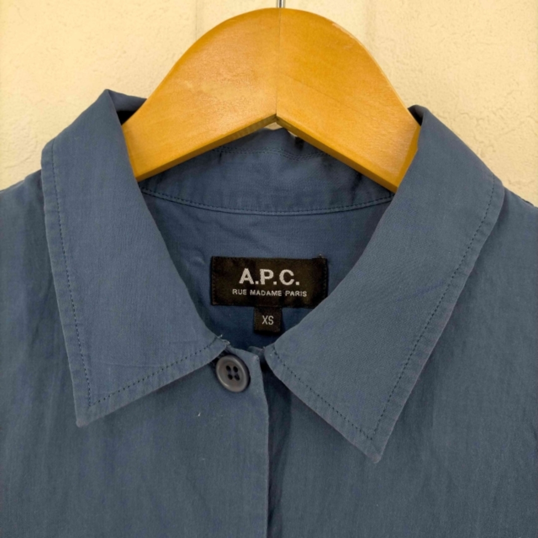 A.P.C(アーペーセー)のA.P.C.(アーペーセー) プルオーバーシャツワンピース レディース シャツ レディースのワンピース(その他)の商品写真