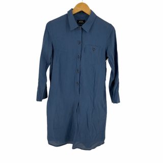 A.P.C アーペーセー　セットアップ　シャツワンピ★ ドゥーズィエムクラスひざ丈ワンピース