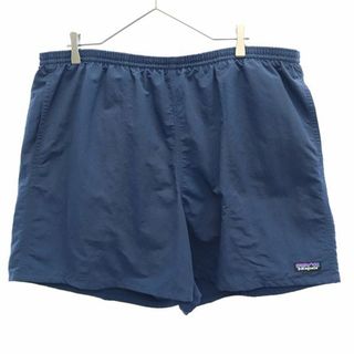 パタゴニア(patagonia)のパタゴニア ナイロン アウトドアショートパンツ XXL ネイビー patagonia ビッグサイズ メンズ 【中古】  【230705】(ワークパンツ/カーゴパンツ)