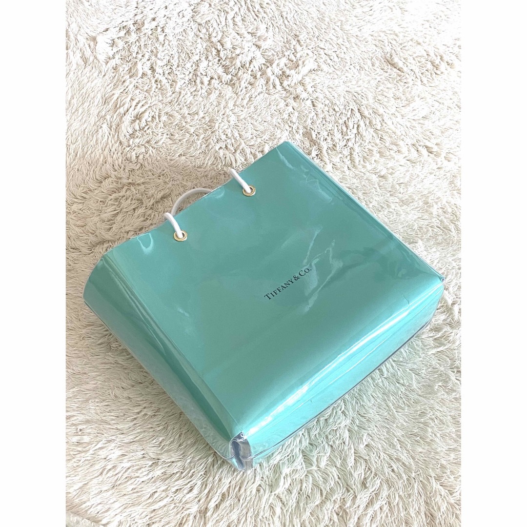 Tiffany & Co.(ティファニー)の何度も使えるブランドショッパー紙袋★ティファニービニール張り レディースのバッグ(ショップ袋)の商品写真