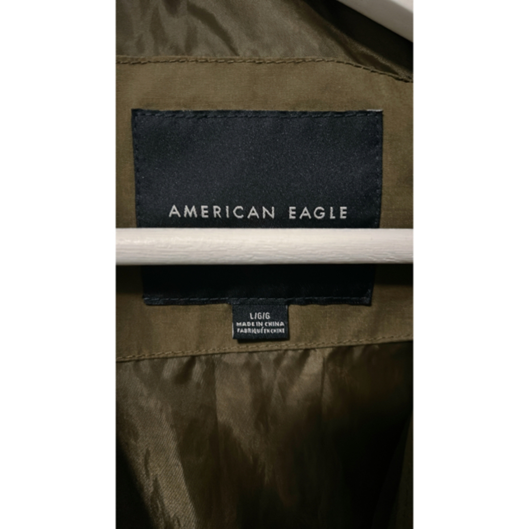 American Eagle(アメリカンイーグル)のアメリカンイーグル　ダウン　カーキ　ジャケット　カーゴ レディースのジャケット/アウター(ダウンジャケット)の商品写真